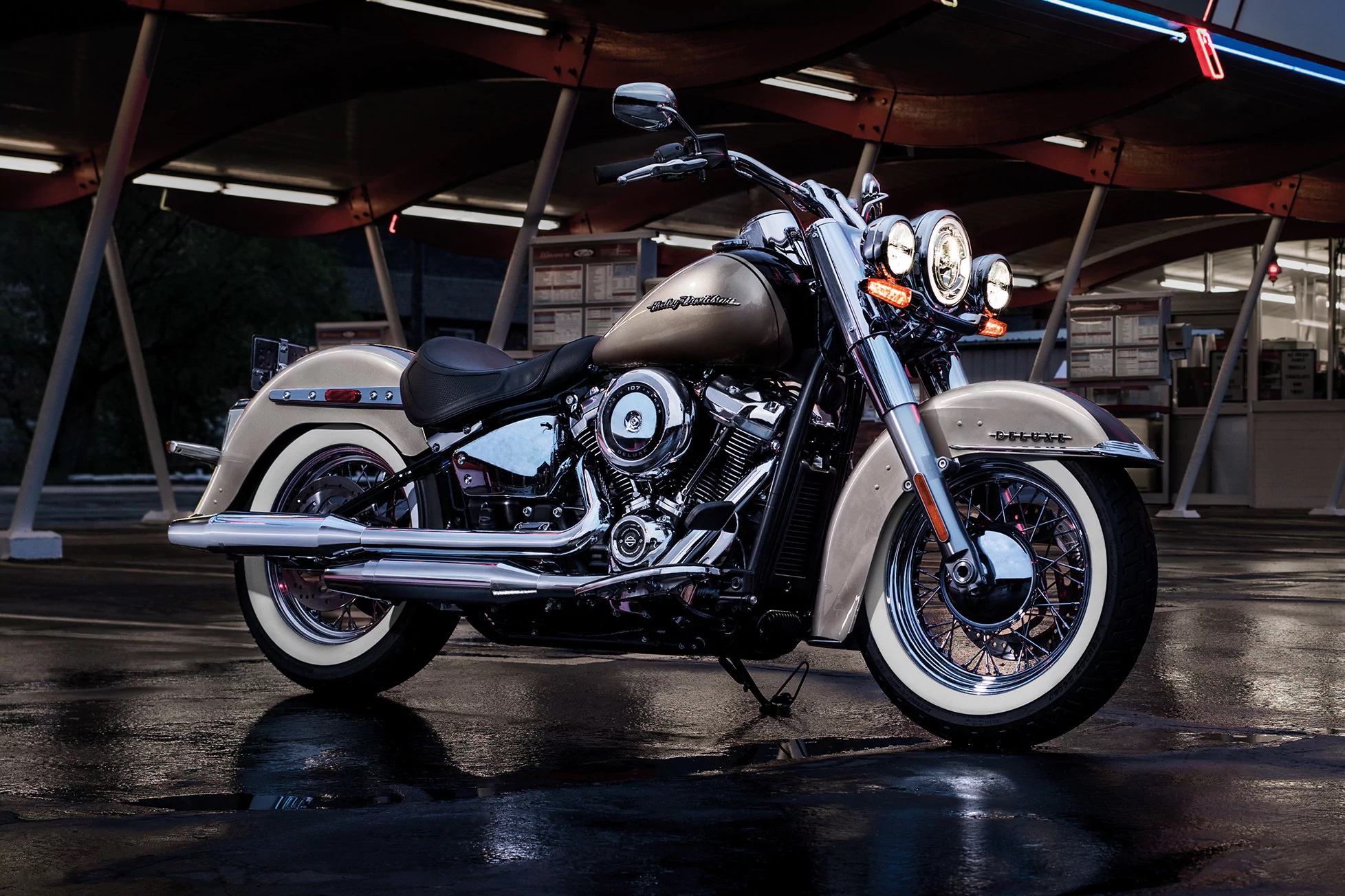 Harley-Davidson® Deluxe Motorcycle